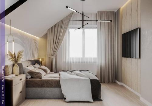 Интерьер и декор спальной комнаты.