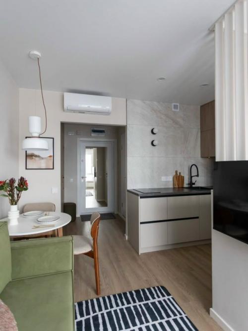 Маленькая студия с продуманным обновлением. 04