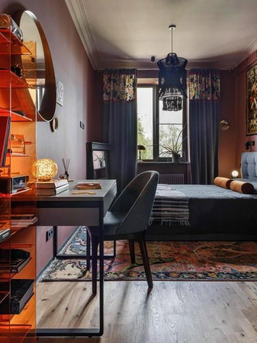 Яркий интерьер для себя: Сталинка в Самаре. 05