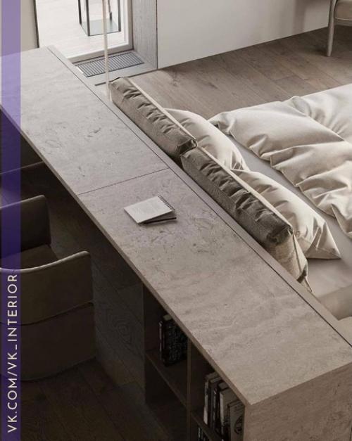 Интерьер и декор спальной комнаты. 02