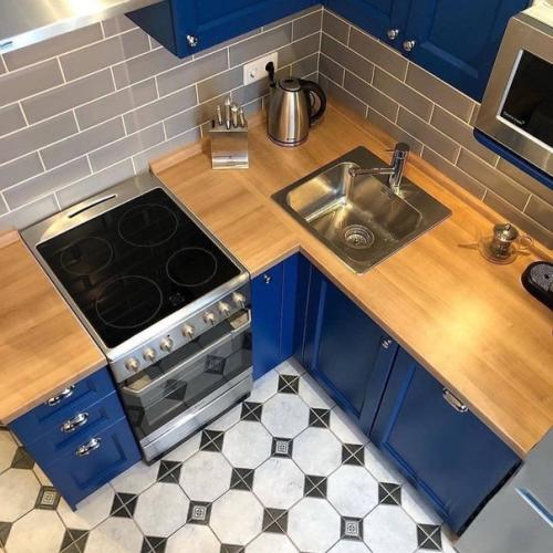 Очень понравилось!  Думаю, хозяйке на этой кухне будет удобно.