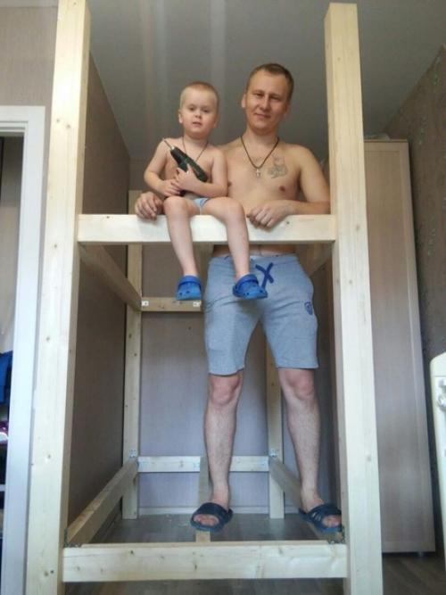 Молодец - отец!  Да и просто, видно.