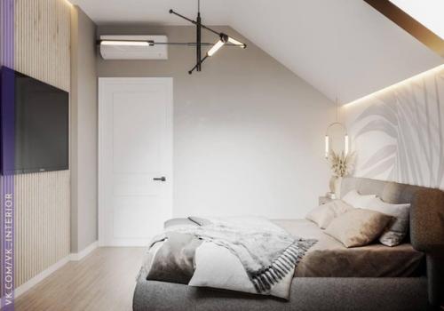 Интерьер и декор спальной комнаты. 01