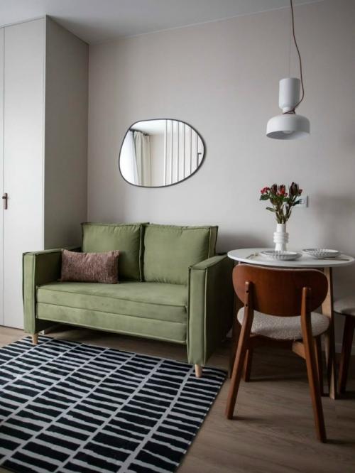 Маленькая студия с продуманным обновлением. 01