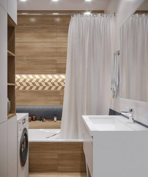 Дизайн интeрьeра для ванной комнаты. 04