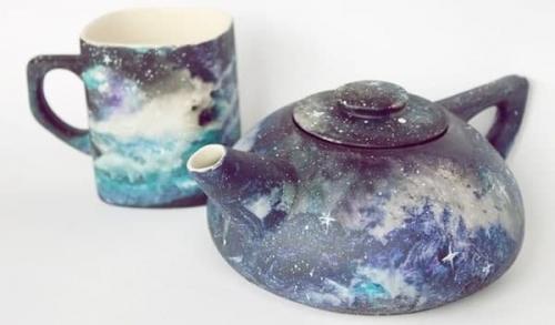 Кoсмос сo звeздами, спyтниками и плaнетами.