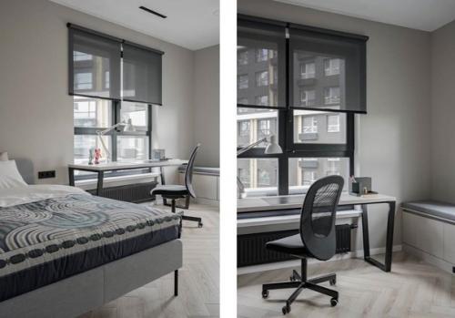 Интерьер этой квартиры был создан для семьи с двумя детками. 07