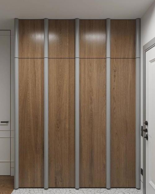 Дизайнер не обделил вниманием прихожую. 01