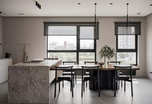 Интерьер этой квартиры был создан для семьи с двумя детками. 06