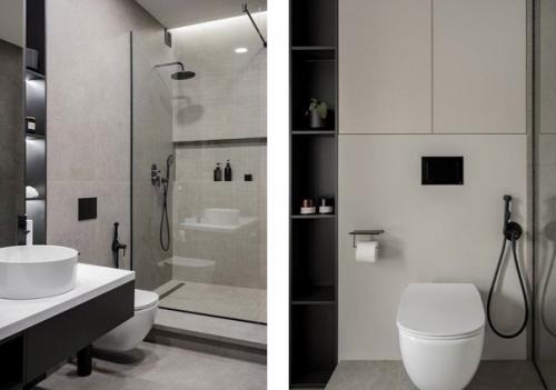 Интерьер этой квартиры был создан для семьи с двумя детками. 05