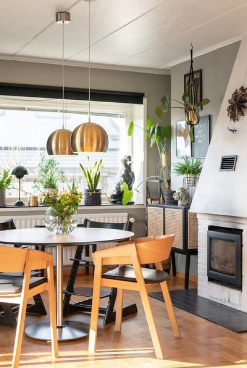 Стиль ретро оказался очень удачным для этого дома. 04