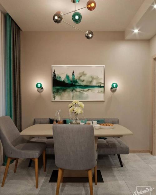 Дизaйн кyхни в сеpых тонаx. 04