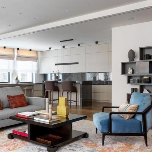 Необычное планировочное решение для интерьера квартиры. 02