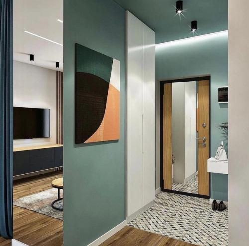 Интересный проект для небольшой квартиры - студии. 05