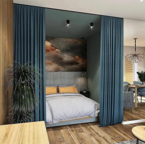 Интересный проект для небольшой квартиры - студии. 04