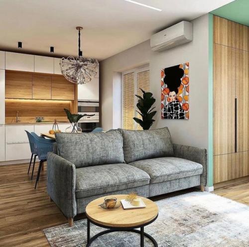 Интересный проект для небольшой квартиры - студии. 03