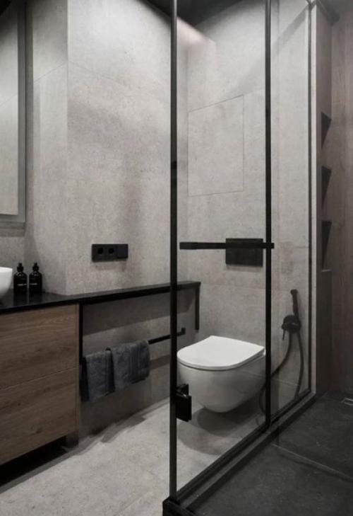 Просторная квартира со сдержанным интерьером для большой семьи. 03