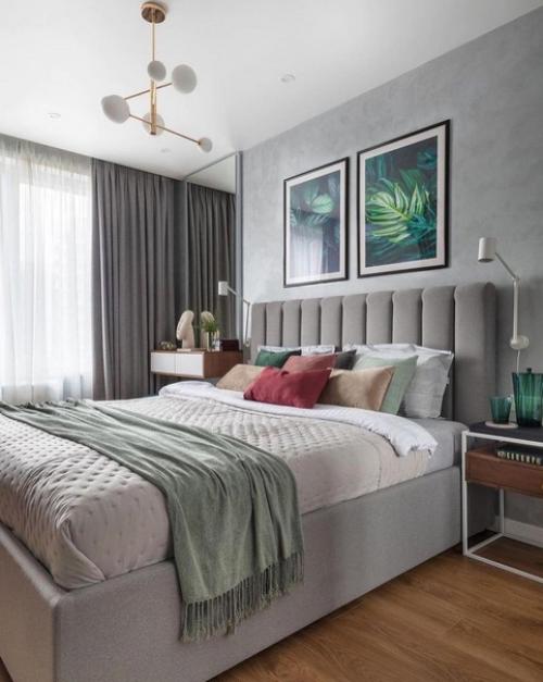 Площадь этой квартиры составляет 54 м 2.