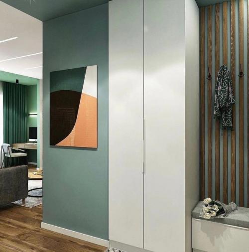 Интересный проект для небольшой квартиры - студии. 07