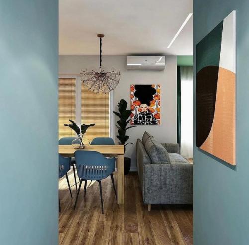 Интересный проект для небольшой квартиры - студии. 02