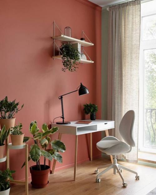 Яркая квартира. С очень необычным цветовым решением. 06