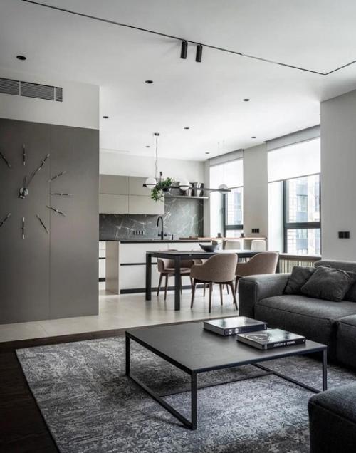 Большая, просторная квартира площадью 140 м 2. 02