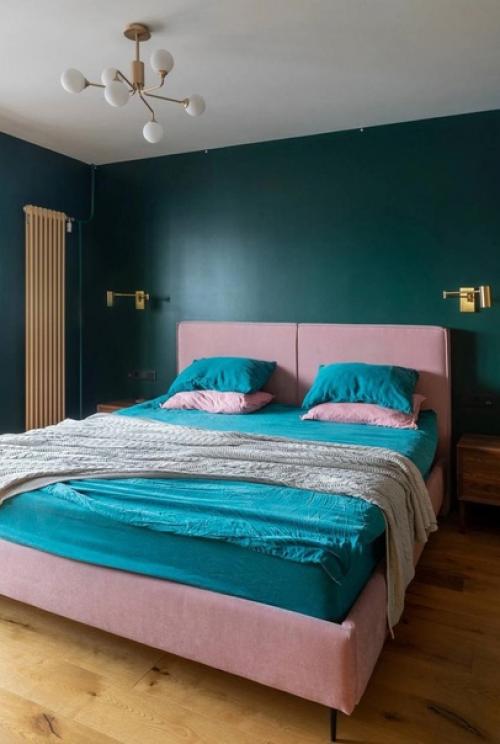 Вот такой интерьер получился в квартире, которая расположена в обычной панельке. 07