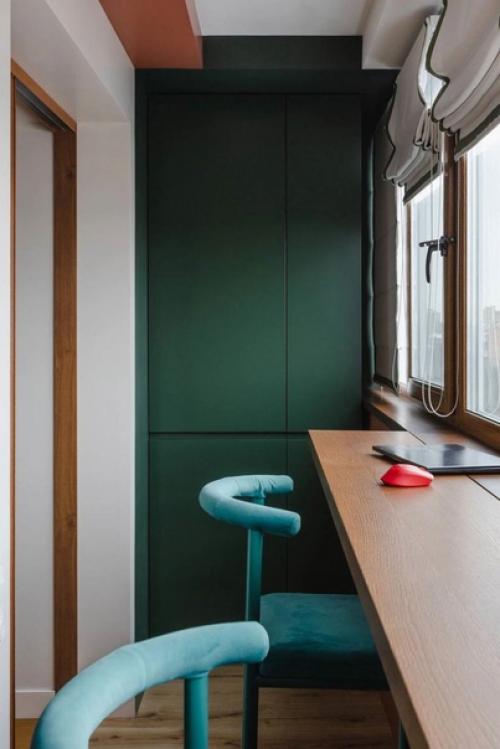 Вот такой интерьер получился в квартире, которая расположена в обычной панельке. 04