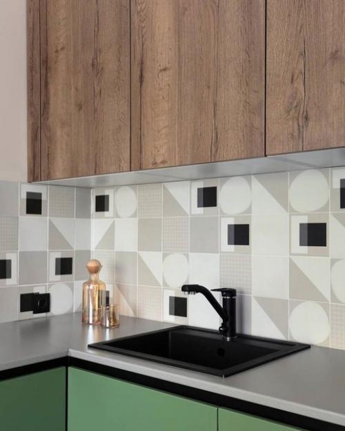 Яркая квартира. С очень необычным цветовым решением. 04