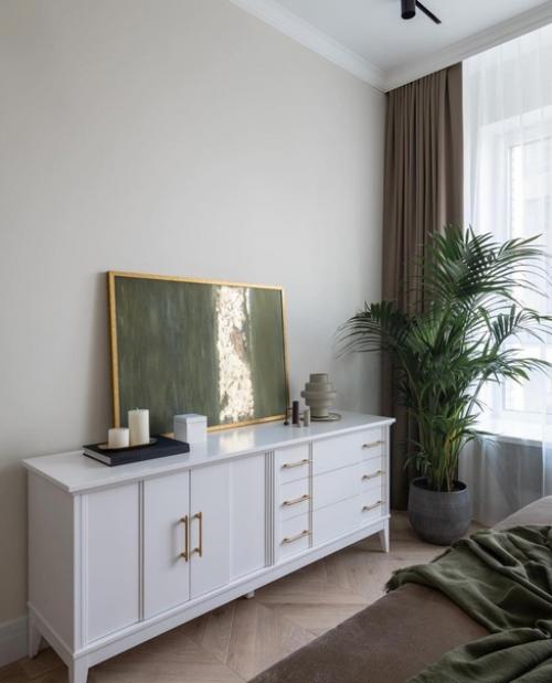 Реализованный проект оформления спальни. 04