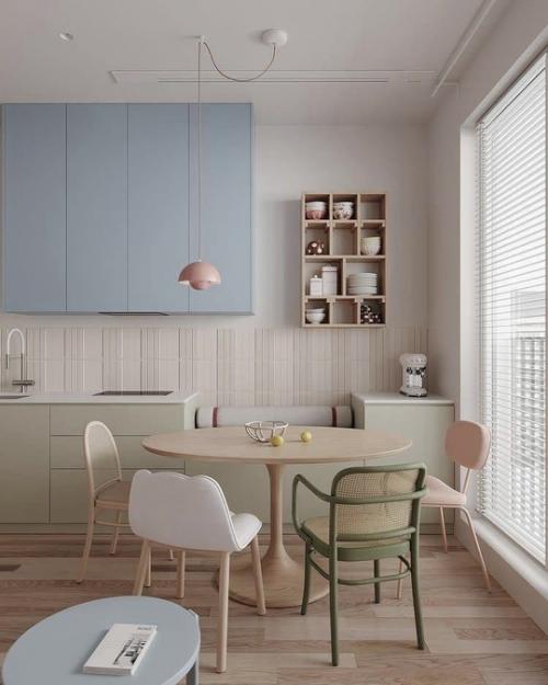 Пастельный интерьер с характером. 05