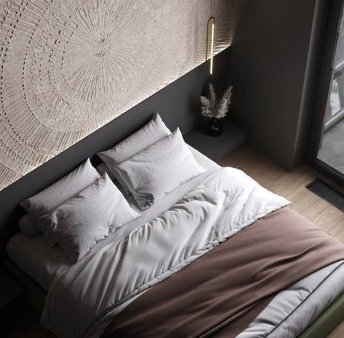 Интересные варианты оформления квартиры в бежевом цвете. 02