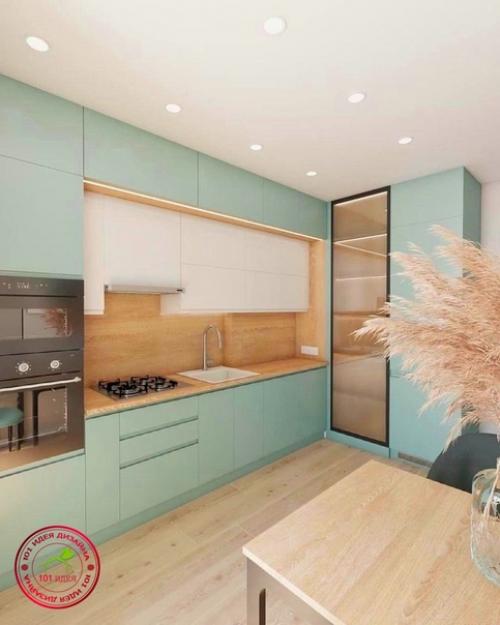 Это проект интерьера выполненный в спокойных, натуральных оттенках. 03