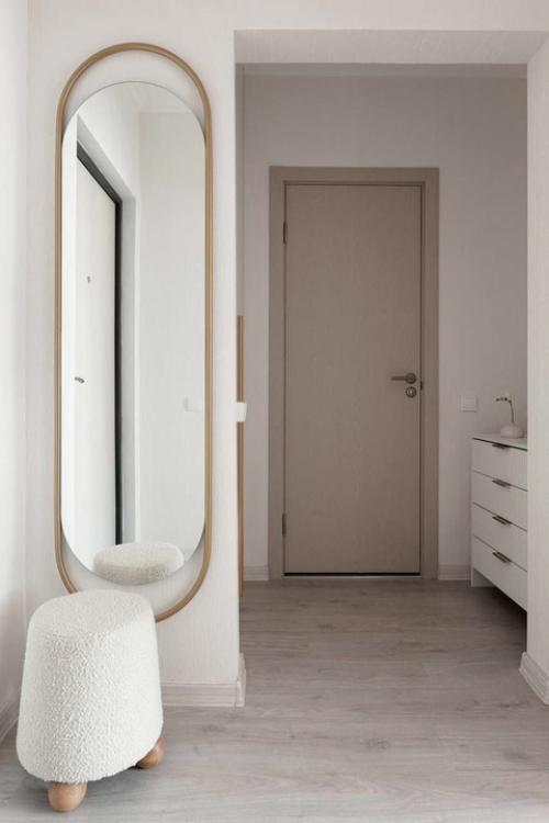 Уютная квартира в светлых тонах с небольшой площадью. 07