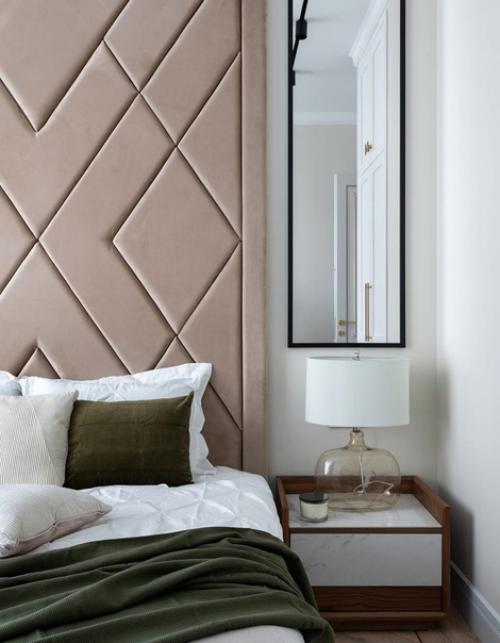 Реализованный проект оформления спальни. 02