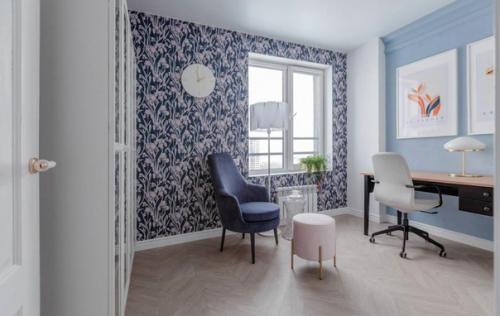 Светлая, практически белоснежная квартира. 08