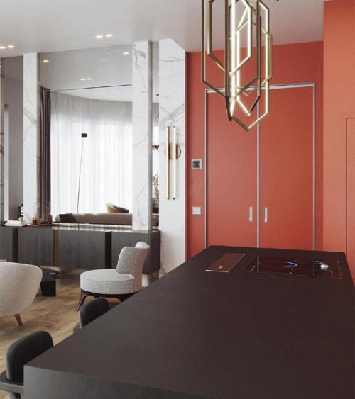 Интересный акцент на стене. 02