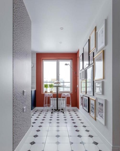 Светлая, практически белоснежная квартира. 01