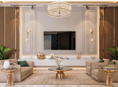 Интерьер в котором чувствуются нотки роскоши. 01