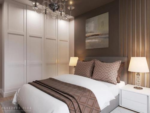 Проект спальной комнаты.