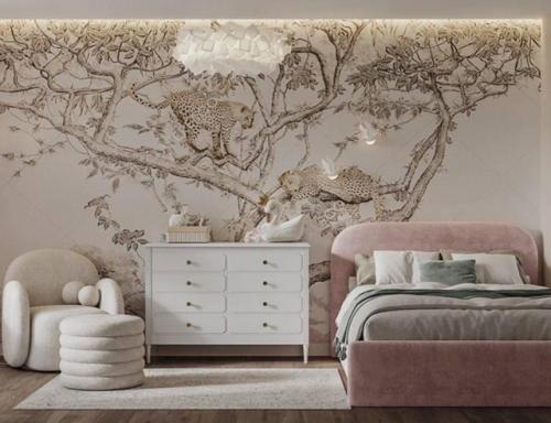 Детская в пастельных тонах с вау - эффектом. 02