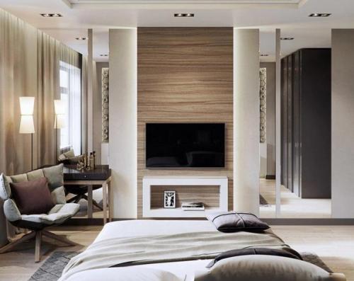 Чудесный проект. Для спальной комнаты.