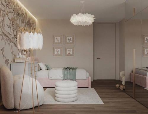 Детская в пастельных тонах с вау - эффектом. 03