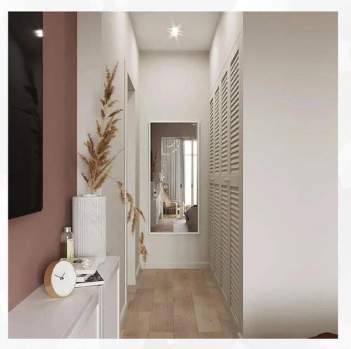 Интересное оформление спальной комнаты. 03