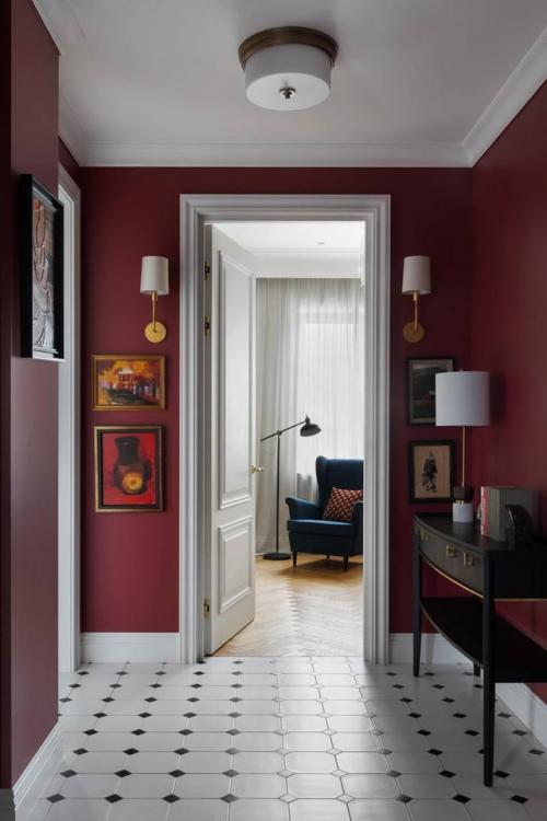 Квартира, в которой каждая стена - как фон для будущих картин. 05