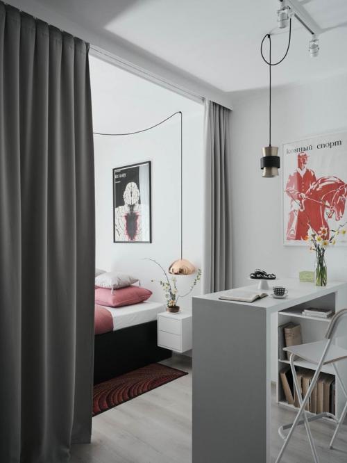 Белоснежная студия с розовым настроением. 04