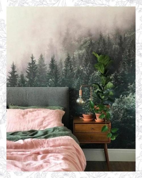 Обои нереальные. Предположу что постельное бельё из варёного хлопка. 02