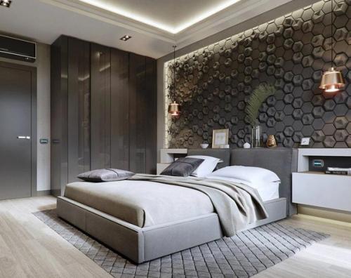 Чудесный проект. Для спальной комнаты. 01