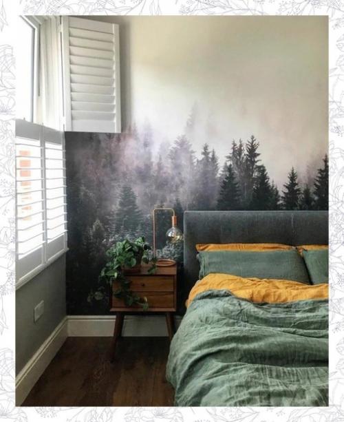 Обои нереальные. Предположу что постельное бельё из варёного хлопка. 03