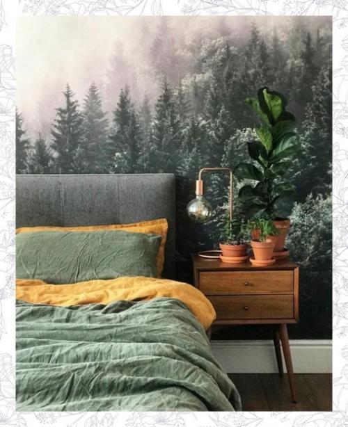 Обои нереальные. Предположу что постельное бельё из варёного хлопка. 08